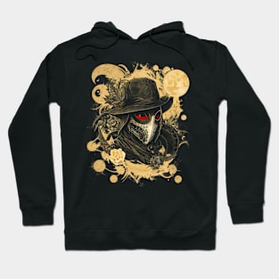 Medieval Plague Doctor of The Black Death Hoodie